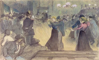Bal in een Parijse buitenwijk, c.1892